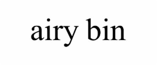 AIRY BIN