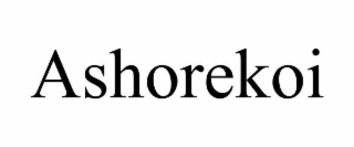 ASHOREKOI