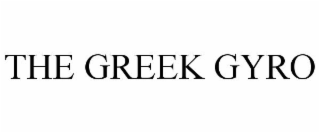 THE GREEK GYRO