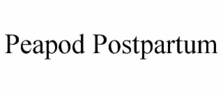 PEAPOD POSTPARTUM