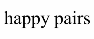 HAPPY PAIRS