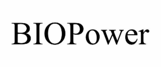 BIOPOWER