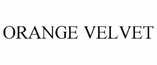 ORANGE VELVET