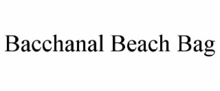 BACCHANAL BEACH BAG
