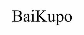 BAIKUPO