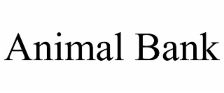 ANIMAL BANK