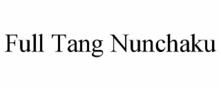 FULL TANG NUNCHAKU