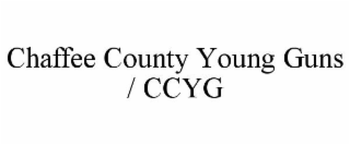 CHAFFEE COUNTY YOUNG GUNS / CCYG