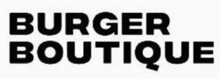 BURGER BOUTIQUE