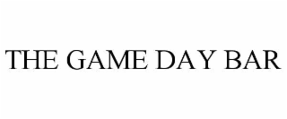 THE GAME DAY BAR