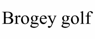 BROGEY GOLF