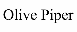 OLIVE PIPER