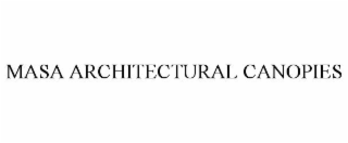 MASA ARCHITECTURAL CANOPIES