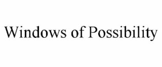 WINDOWS OF POSSIBILITY