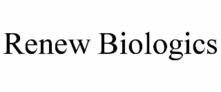 RENEW BIOLOGICS