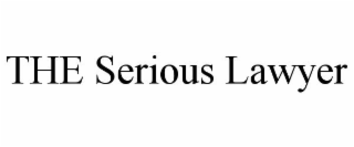 THE SERIOUS LAWYER
