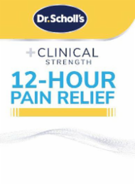 DR. SCHOLL'S +CLINICAL STRENGTH 12-HOUR PAIN RELIEF