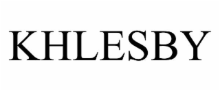 KHLESBY