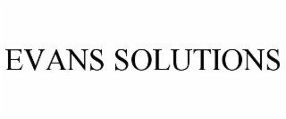 EVANS SOLUTIONS