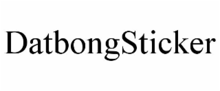 DATBONGSTICKER
