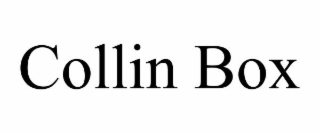 COLLIN BOX