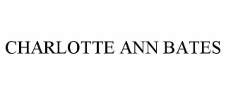 CHARLOTTE ANN BATES