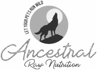 ANCESTRAL RAW NUTRITION LET YOUR PETS RUN WILD