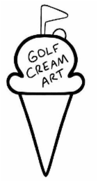 GOLF CREAM ART
