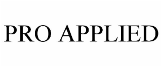 PRO APPLIED
