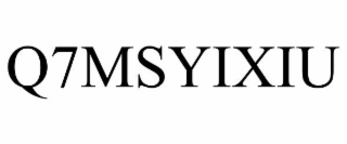 Q7MSYIXIU