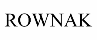 ROWNAK