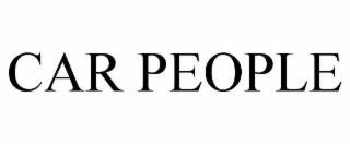 CAR PEOPLE