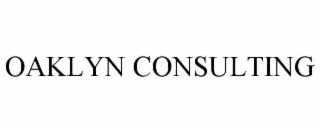 OAKLYN CONSULTING