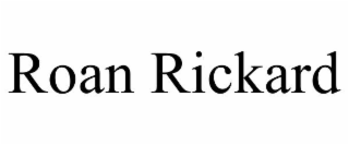 ROAN RICKARD