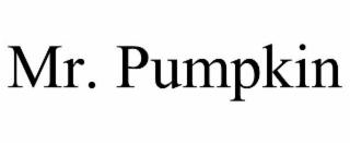 MR. PUMPKIN