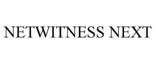 NETWITNESS NEXT