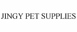 JINGY PET SUPPLIES