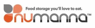 NUMANNA FOOD STORAGE YOU'LL LOVE TO EAT.
