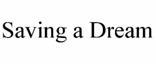 SAVING A DREAM