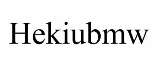 HEKIUBMW