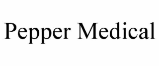 PEPPER MEDICAL