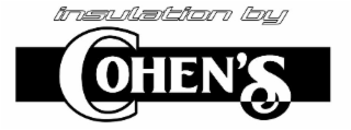 INSULATION BY COHEN'S