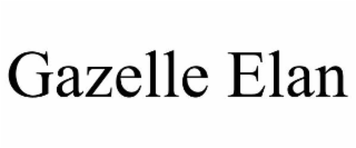 GAZELLE ELAN