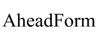 AHEADFORM