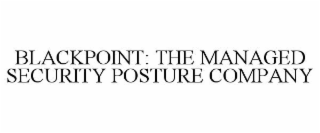 BLACKPOINT: THE MANAGED SECURITY POSTURE COMPANY
