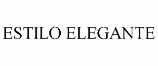 ESTILO ELEGANTE