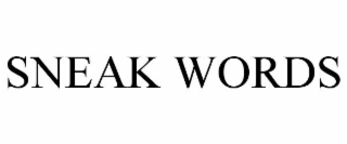 SNEAK WORDS