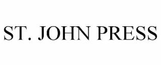 ST. JOHN PRESS