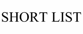 SHORT LIST