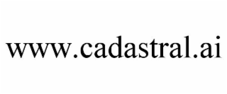 WWW.CADASTRAL.AI